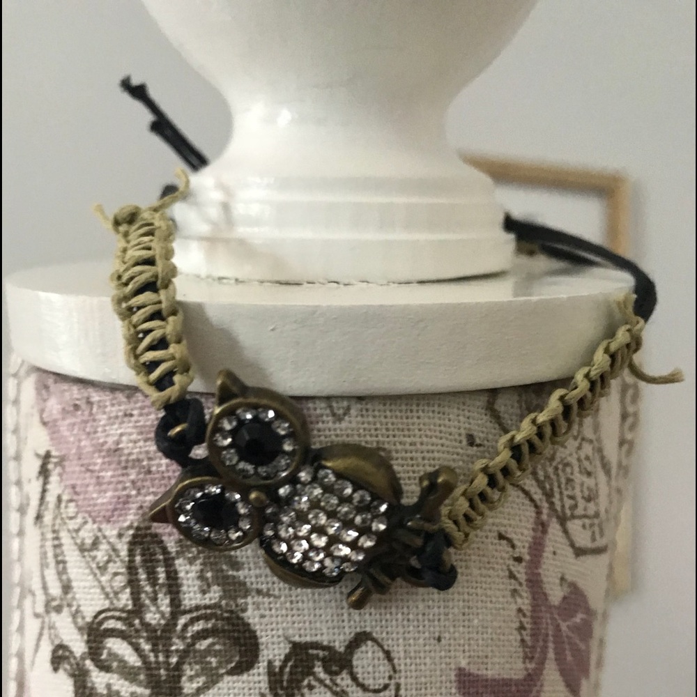 Bling Out Owl Bracelet